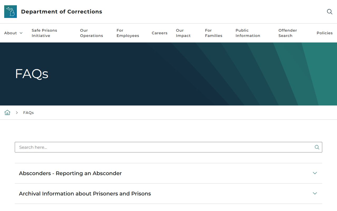 Delta County criminal court records Michigan corrections FAQ